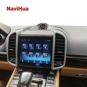 NAVIHUA 9 Inch Touch Screen Car Multimedia DVD Player GPS Navigation <b>System</b> 4+64GB Android Car Stereo Radio for Porsche Cayenne - Product Image 1