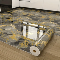 Panneaux de papier peint texturés à rayures verticales autocollants - Papier peint moderne à coller et à décoller pour la décoration de la maison