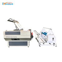 Máquina cortadora láser de alimentación automática 1610, máquina cortadora láser de tela, máquina cortadora láser CNC Co2