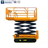 Échafaudage Électrique Auto-Nivelant 12m 320kg pour Environnements Extérieurs Difficiles – Vente Chaude – Fourniture B2B