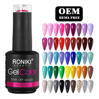 RONIKI-Vernis à Ongles en Gel, Marque Privée, Usine, Couleur Acrylique, Sans Hema