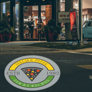 TMUT ตกแต่งวันหยุด 100W โลโก้ LED โปรเจคเตอร์ประตูยินดีต้อนรับ, VIP โลโก้ไฟเลเซอร์ไฟ LED โลโก้โปรเจคเตอร์ - Product Image 1