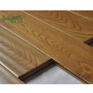 Plancher en chêne massif en bois naturel 100% gratté à la main, parquet en bois dur - Product Image 3