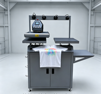 Nouvelle Presse à Chaud Pneumatique Automatique Industrielle pour Transfert de Logos sur T-shirts et Vêtements – Offre Spéciale