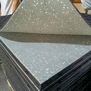 Tùy chỉnh 50cm x 50cm Độ dày Dễ dàng cài đặt chất lượng cao cao su chống trượt phòng tập thể dục sàn thảm - Product Image 4