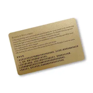 Impression personnalisée 13.56MHz NTAG213 NTAG215 NTAG216 Carte de visite NFC Carte RFID Écrire des données