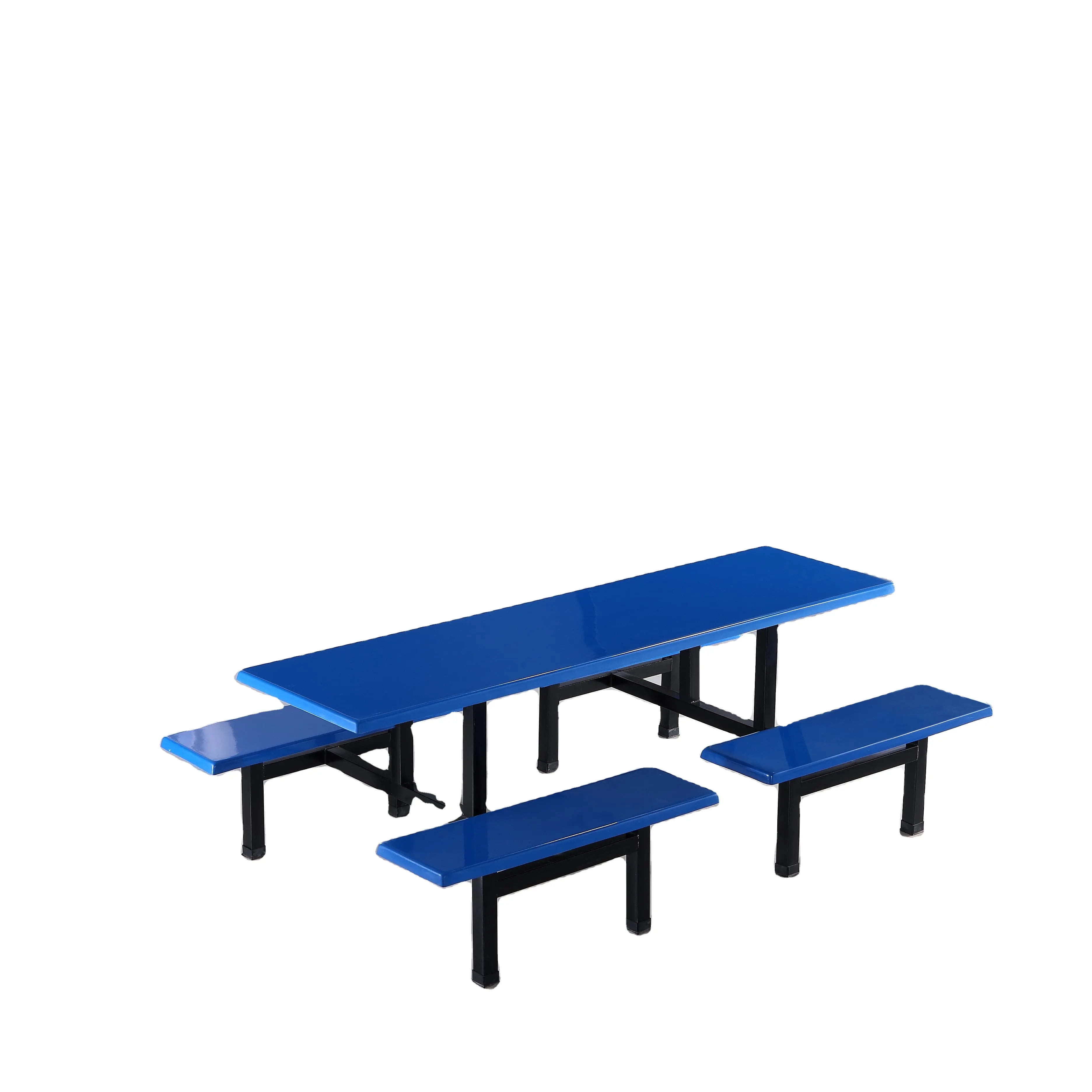 Mobilier scolaire bon marché, table et chaises de cantine, mobilier d'occasion pour cafétéria