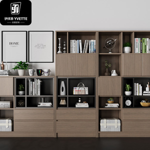 Yvt đồ nội thất hiện đại bằng gỗ Kệ sách kệ lưu trữ bằng gỗ đơn vị khối lập phương 2 3 4 Kệ kệ sách phòng khách kệ trưng bày - Product Image 1