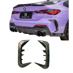 Embellecedor de parachoques trasero de fibra de carbono estilo <span class=keywords><strong>K</strong></span> para 4 Series G22 G23 G26 - Product Image 1