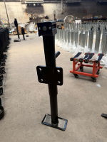 Nouveau 2000L Lève-remorque manuel à vis à métaux avec pieds stabilisateurs et supports d'outils