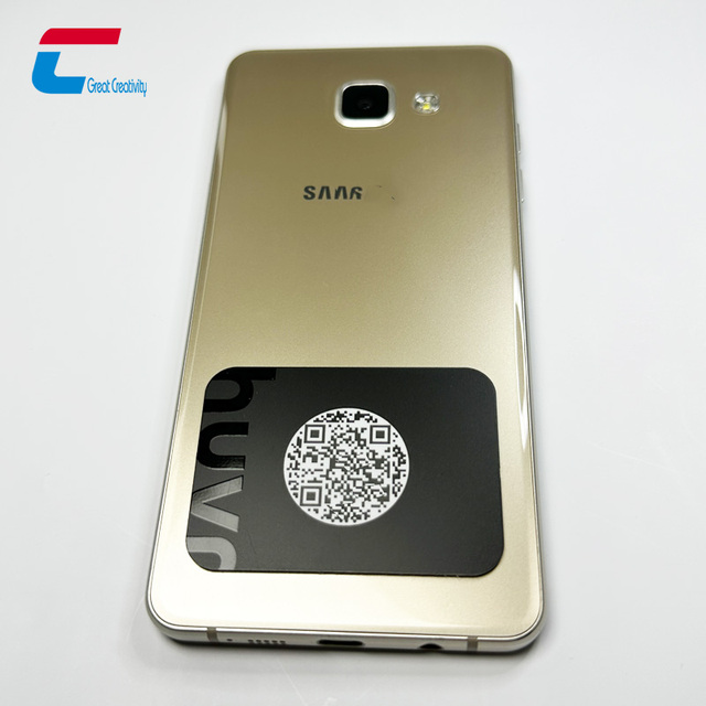 Programmable NFC Phone Sticker Waterproof RFID Tag Sticker for Social Sharing & Business Networking