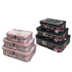 Tùy Chỉnh Cứng Tông Vali Quà Tặng Trang Sức Lưu Trữ Hộp Bao Bì Với Xử Lý Kim Loại - Product Image 6