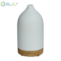 Vente chaude Nouvelle Arrivée 100ml En Céramique Huile Essentielle Diffuseur 7 Couleur Humidificateur pour Voiture En Plein Air RV Électrique Hôtel Ménage