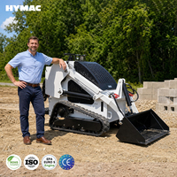 HYMAC Mini-Kompaktlader mit Yanmar 24 PS Dieselmotor und Hydraulischen Anbaugeräten