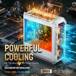 Asiahorse Matrix-240mm Chơi Game CPU Quạt Làm Mát Pwm Điều Khiển 240Mm Tích Hợp <span class=keywords><strong>Fan</strong></span> Đối Với Máy Tính Trường Hợp Với Argb LED Thủy Lực Mang - Product Image 3