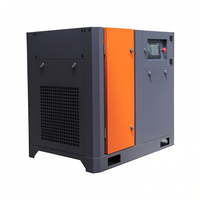 Compresor de Aire de Tornillo Rotativo Industrial Lubricado de 22kW con Motor y Tanque |   Estacionario 220V/380V