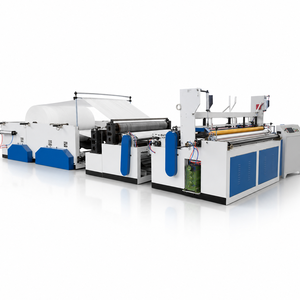 Ligne de production automatique de papier toilette en rouleaux jumbo, avec déroulage et rembobinage efficaces - Product Image 2
