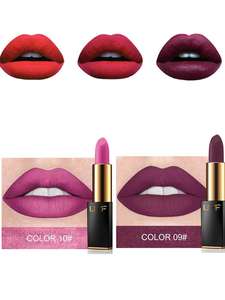 Lápiz labial mate de maquillaje cosmético personalizado OEM resistente al agua de larga duración de etiqueta privada - Product Image 6