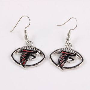 Envío rápido Fútbol americano Houston Texans Dangler Pendientes Colores Joyería Equipo de fútbol Juego Día Pendiente Estilo <span class=keywords><strong>2</strong></span> - Product Image 3