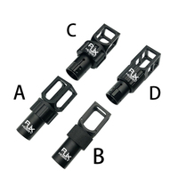 Connecteur de bras pliable pour drone UAV RJX 30 mm, joint de tube multicoptère, pièces de rechange en aluminium CNC pour cadre de drone UAV
