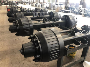 Bán Buôn Bpw 14T Chùm Vuông 1840Mm Phía Trong Trống Trục Đức Loại Thép Trục Cho Bán Rơ Moóc Điều Kiện Mới - Product Image 6