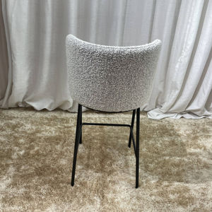 Tabourets de bar, mobilier de restaurant, cuisine, chaise haute pas chère en or, tabouret de bar avec dossier - Product Image 4