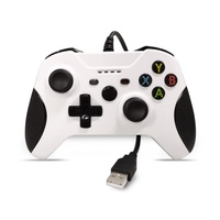 Volant de jeu filaire multiplateforme avec bouton Turbo, gyroscope six axes, moteur à vibration et batterie 600 mAh pour