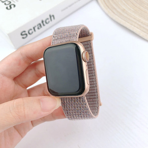 Bracelets de montre en nylon extensible pour <span class=keywords><strong>Apple</strong></span> <span class=keywords><strong>Watch</strong></span> Series 11 10 46mm 42mm SE 3 44mm <span class=keywords><strong>40mm</strong></span> <span class=keywords><strong>Ultra</strong></span> 2 49mm, bracelet sport souple pour femmes - Product Image 3