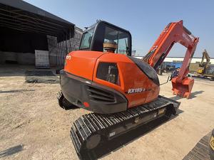 รถขุดตีนตะขาบมือสอง รุ่น KX163 KX155 KX185 ขนาด 8 ตัน ปี 2024 ความจุบุ้งกี๋ 0.3 ลูกบาศก์เมตร นำเข้าจากญี่ปุ่น ขาย - Product Image 4