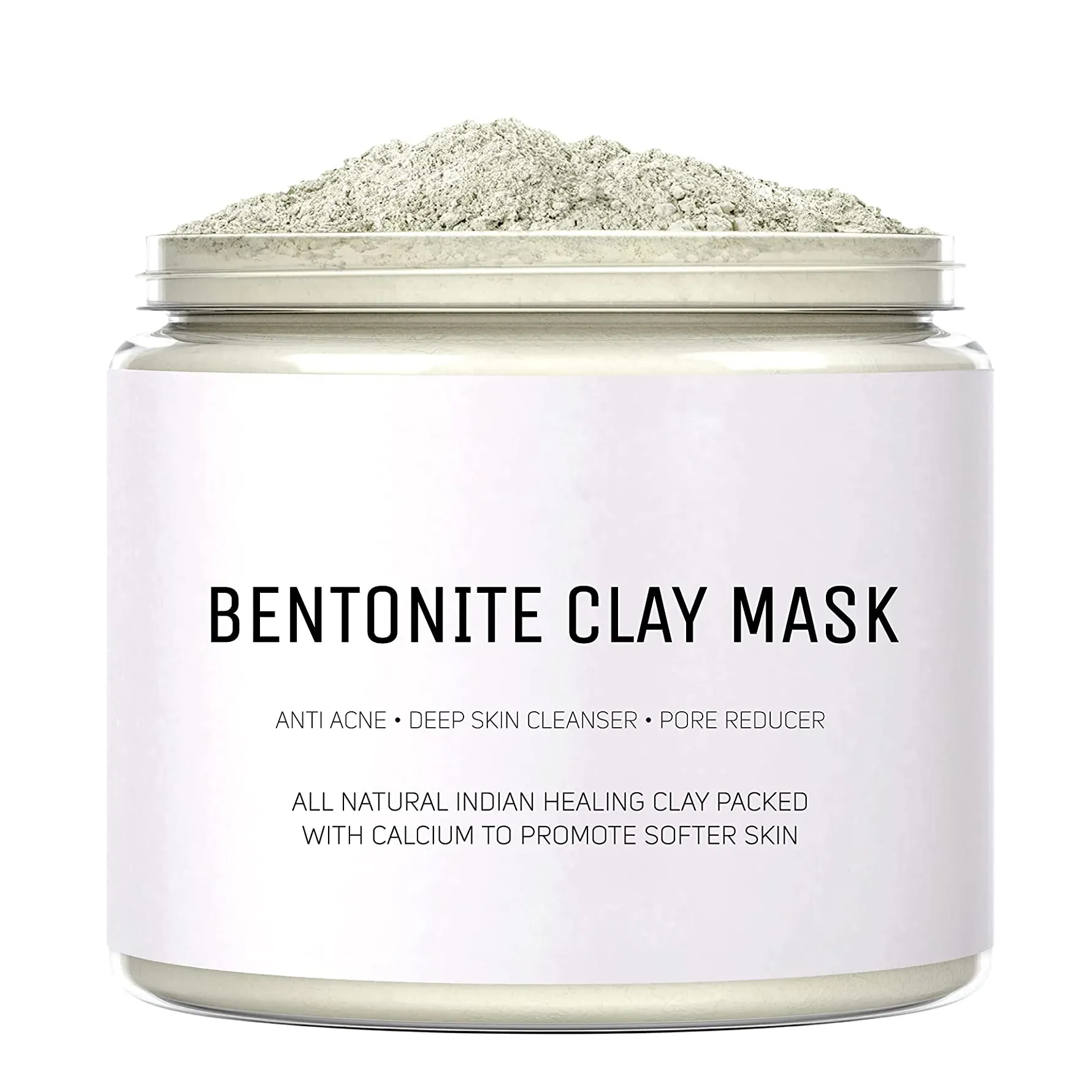 OEM GMPC сертифицированная бентонитовая глина маска для лица ясные Угри бентонитовая глина маска для черных точек и пор