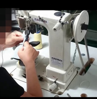 Machine à coudre à double point de chaînette ultra petite à 1 aiguille Kansai Special pour la couture de gants