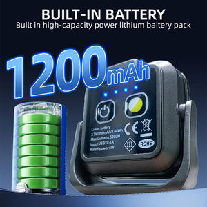 <span class=keywords><strong>Luz</strong></span> <span class=keywords><strong>DE</strong></span> TRABAJO COB USB portátil, <span class=keywords><strong>luz</strong></span> <span class=keywords><strong>de</strong></span> inspección, Mini linterna Led para acampar, llavero recargable, lámparas <span class=keywords><strong>de</strong></span> emergencia - Product Image 5