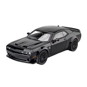 Coche de Metal Fundido a Presión SRT con Logotipo Personalizado, Escala 1:32, Simulación de Amortiguador, Sonido y Luz, Puerta Abatible, Modelo de Coche de Aleación - Product Image 1