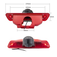Système de caméra de feu stop modèle Sprinter pour Citroen Jumpy/Peugeot Expert/Proace comprenant des caméras de recul de vue latérale