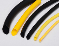 3:1 hitam dinding ganda panas menyusut Tubing perlindungan lingkungan Gule untuk perlindungan kabel