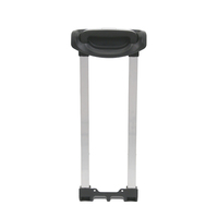Vente en gros d'usine Poignées de valise Trolley Poignées de bagage réglables en aluminium Système de chariot rétractable