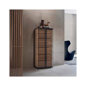 Custom Mid Century Luxury Bar Hall Buffet Cabinet Sofa <strong>Design</strong> Tall Sideboard Modern Glass Showcase <strong>Closet</strong> for Home Dining Room - Product Image 1