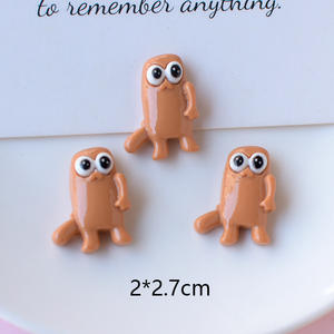 Dibujos animados lindos animales marinos tiburón resina encantos joyería accesorios caja del teléfono móvil basura papelería Diy decoraciones - Product Image 5