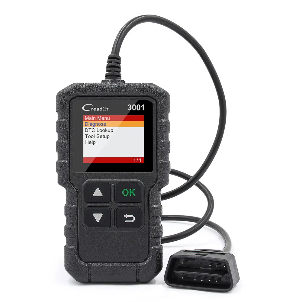 Горячая Распродажа Launch X431 CR3001 считыватель кодов OBD II EOBD диагностический инструмент автодиагностика сканер
