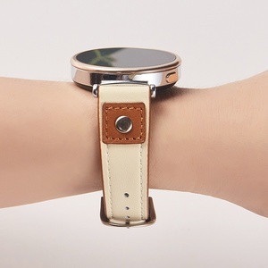 Correa de cuero genuino Upro Slim para reloj Huawei GT6 GT5 GT4 Watch 5 de 41mm y 42mm, correa de reloj de estilo americano para mujer - Product Image 4