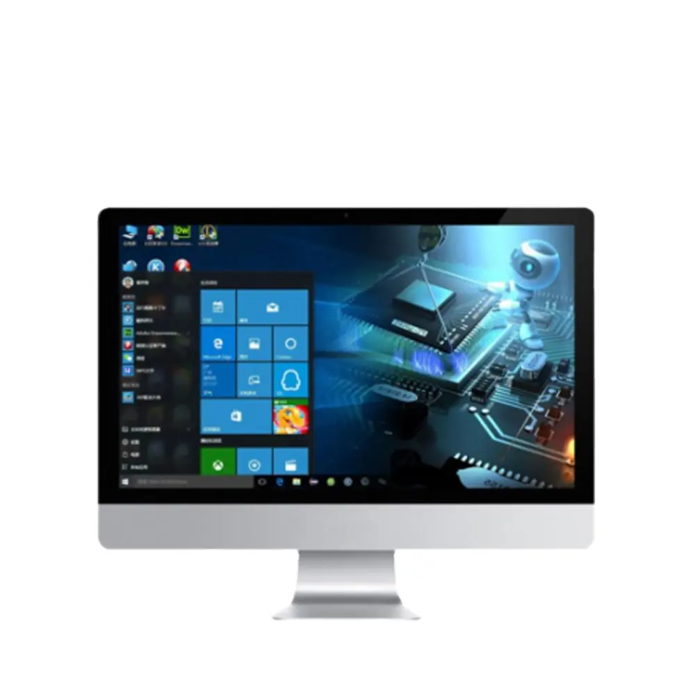 Factory cheap price18.5 inch I3 380M Dual core 2G/32G all in one desktop computer with monitor all in one pc