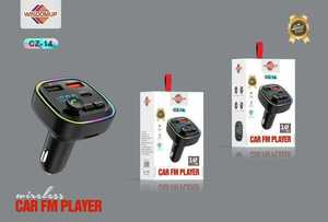 Worldup Car Fm <b>Player</b> Bluetooth <b>Usb</b> Charging Cigarette Lighter QC3.0 84Fm Transmitter - Product Image 3