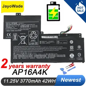 Batería para Portátil AP16A4K de 11.25V 3770mAh para <span class=keywords><strong>Acer</strong></span> Swift ASPIRE 11 <span class=keywords><strong>AO1</strong></span>-132 SF113-31-P865 SF11 NE132 N16Q9 KT.00304.003 AP16A4K - Product Image 2