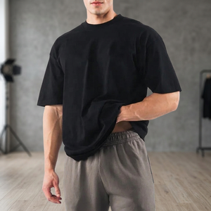 เสื้อยืดสตรีทแวร์แบบสั่งทำพิเศษ ผ้าฝ้าย 100% หนัก 220GSM 250GSM 300GSM ทรงหลวม แห้งเร็ว ระบายอากาศได้ดี - Product Image 3