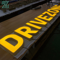 Enseigne personnalisée en PVC avec logo, lettres en mousse acrylique 3D