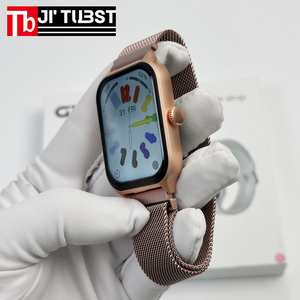 Gts4 giá rẻ <span class=keywords><strong>Android</strong></span> reloj Smartwatch Montre connecte Dây đeo bằng thép không gỉ GTS 4 thời trang Relojes thông minh đồng hồ 2024 cho nam giới phụ nữ - Product Image 3