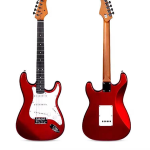 Guitarra Eléctrica con Forma de C para Principiantes L-G1M, Mástil de Arce Tostado, Acabado Brillante, 6 Cuerdas de Acero, Accesorios Personalizables, Venta al por Mayor - Product Image 5