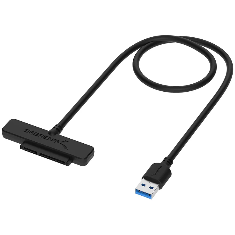 สายเคเบิลUSB 3.0 SATA 3,อะแดปเตอร์Sataเป็นUSB 3.0รองรับฮาร์ดดิสก์HDD SSDภายนอกขนาด2.5นิ้วสายเคเบิล22พินSata III Type C USB 2.0