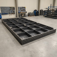 Nouveau système robotique multi-ports pour table de soudage de carrosserie automobile en tôle flexible tridimensionnelle nitrurée 1000x1000x200 mm