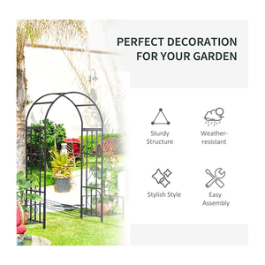 <span class=keywords><strong>Arche</strong></span> de jardin <span class=keywords><strong>en</strong></span> acier <span class=keywords><strong>forgé</strong></span> blanc, la plus vendue <span class=keywords><strong>en</strong></span> gros, <span class=keywords><strong>pour</strong></span> diverses <span class=keywords><strong>plantes</strong></span> <span class=keywords><strong>grimpantes</strong></span> - Product Image 3